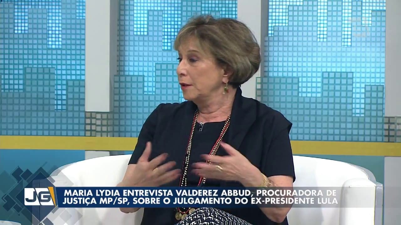 Maria Lydia entrevista Valderez Abbud, procuradora de Justiça/SP, sobre a condenação de Lula