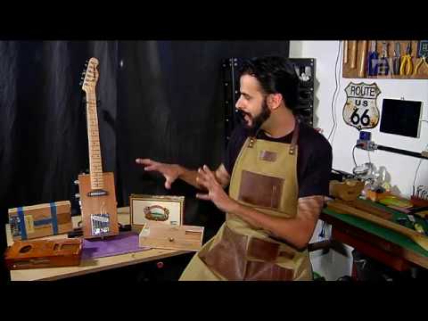 Moikano, mestre das cigar box guitars