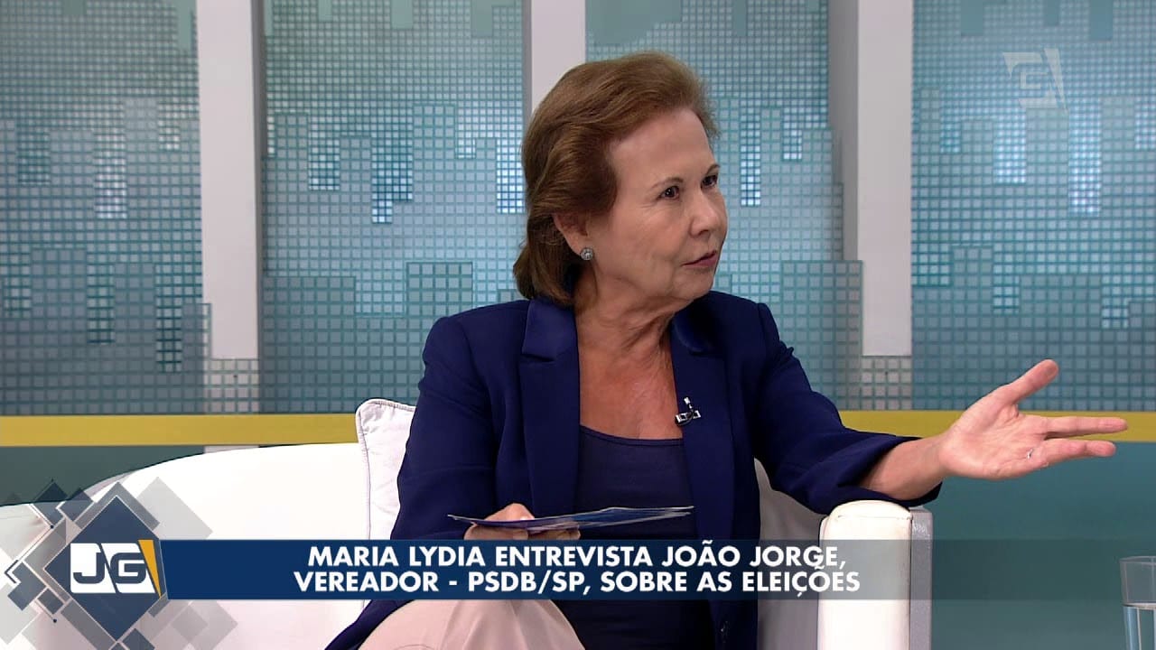 Maria Lydia entrevista João Jorge, vereador – PSDB/SP, sobre as eleições