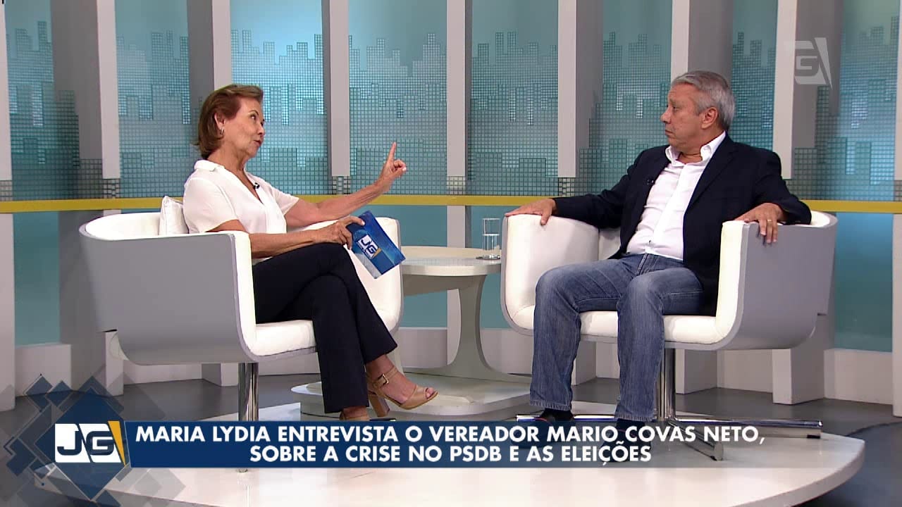 Maria Lydia entrevista o vereador Mario Covas Neto, sobre a crise no PSDB e as eleições